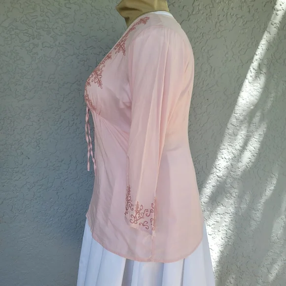 NWT Pink Cotton shirt sz XL - Picture 5 of 11